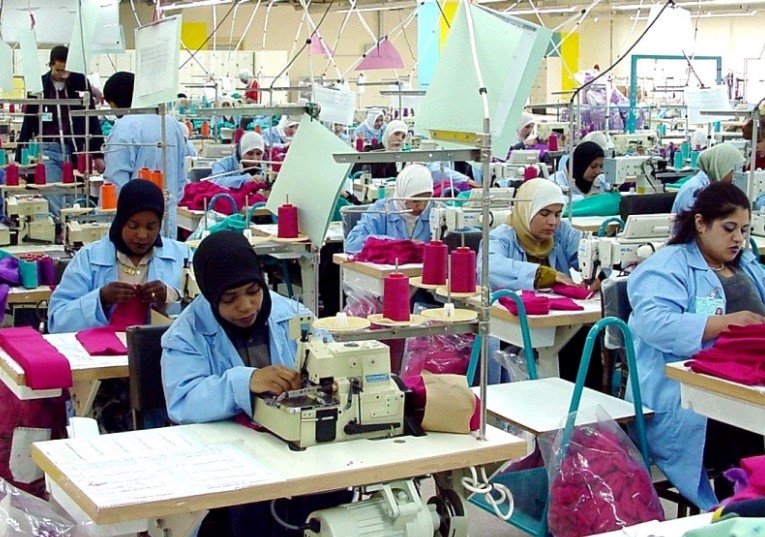 Jordan factory workers