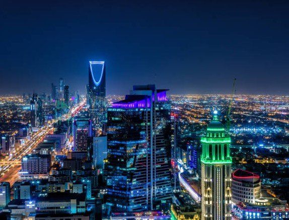 Saudi skyline Riyadh
