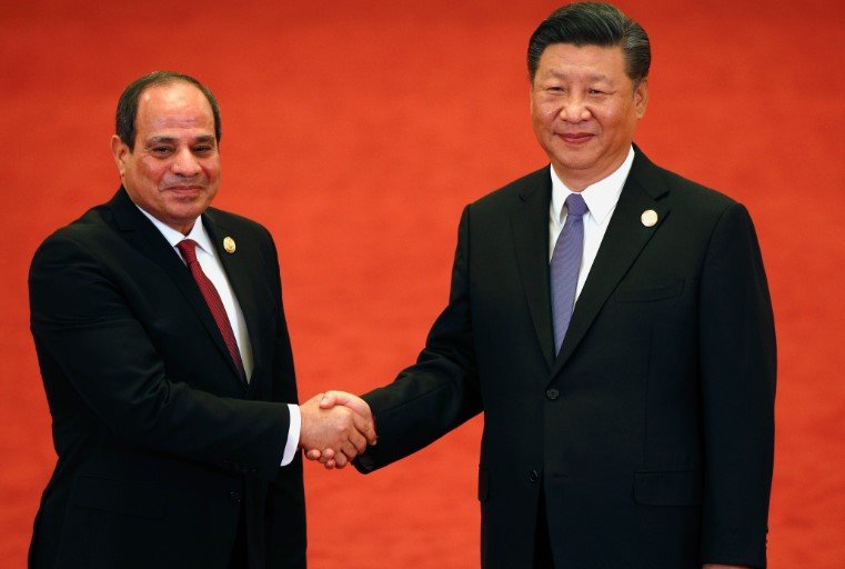 Xi Jinping and Egyptian museum