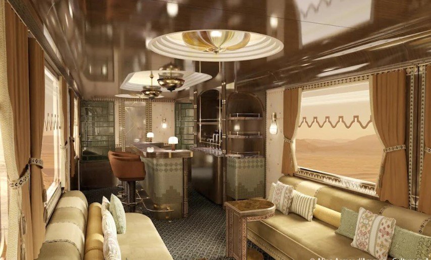 luxury train desert