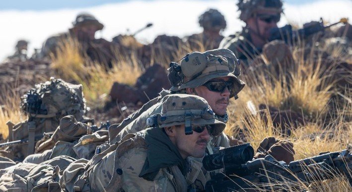 soldiers in conflict