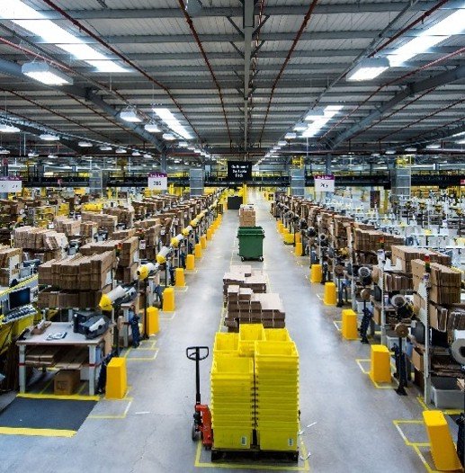 Amazon Egypt fulfilment centre warehouse