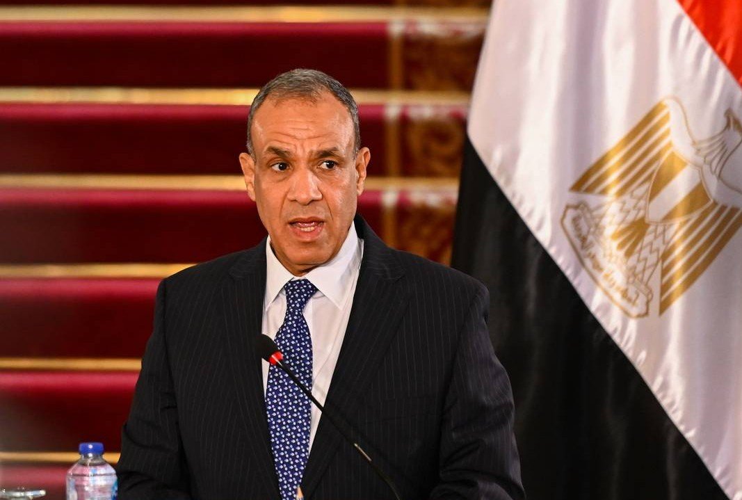 Egyptian foreign minister press conference Gaza