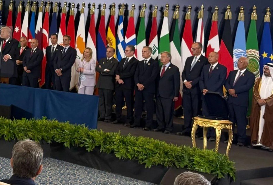 Gaza ceasefire summit Sharm el-Sheikh leaders