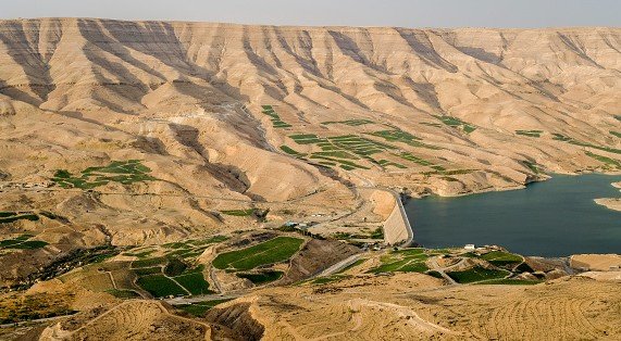 Jordan dam rainfall