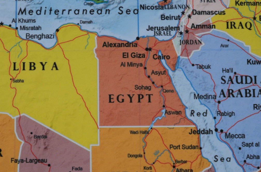 Libya Egypt Turkey Mediterranean