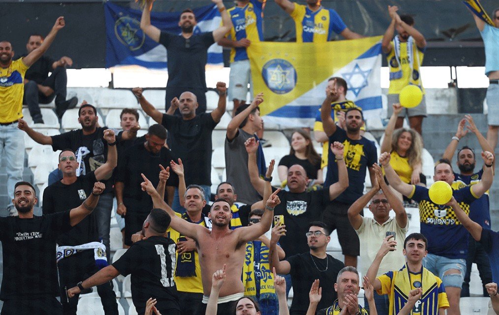 Maccabi Tel Aviv fans Europa