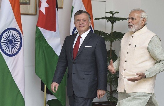 Narendra Modi Jordan visit
