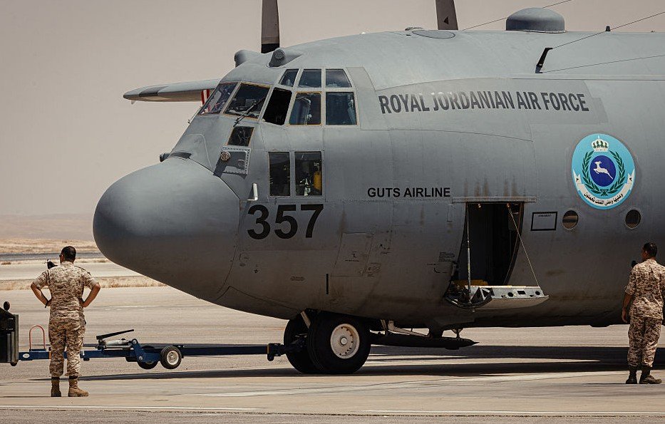 Royal Jordanian Air Force Syria border