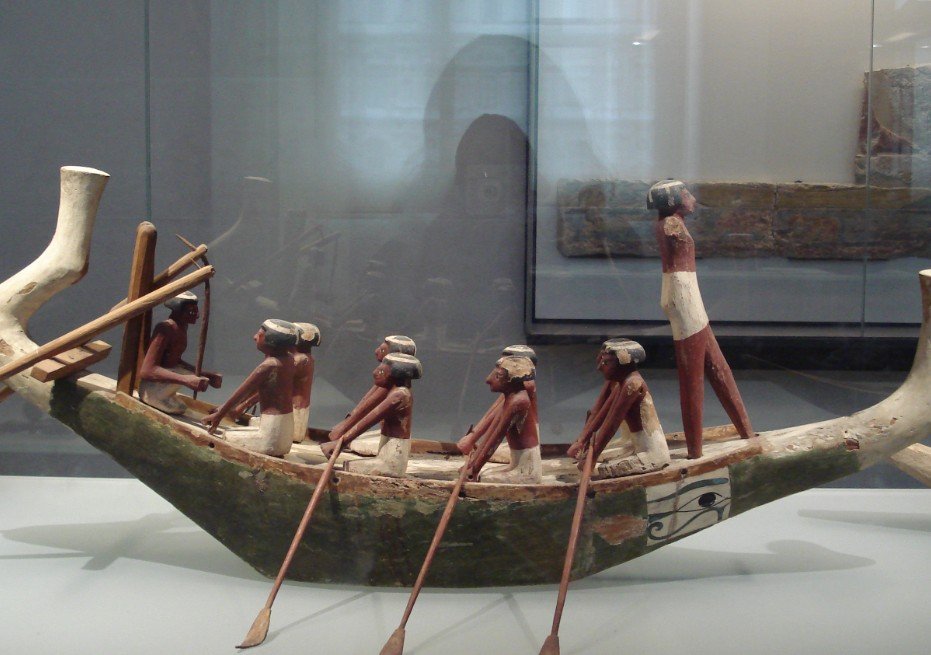 ancient Egyptian boat
