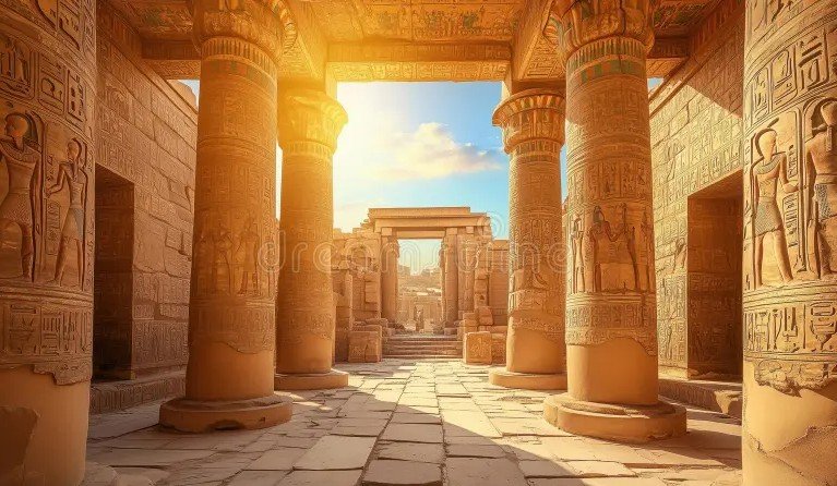 ancient Egyptian temple