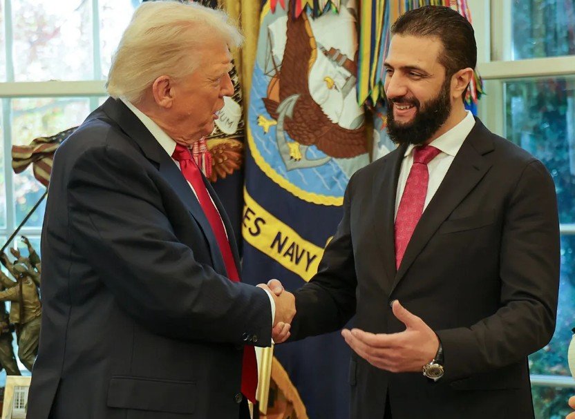 israel syria border diplomacy trump al shara