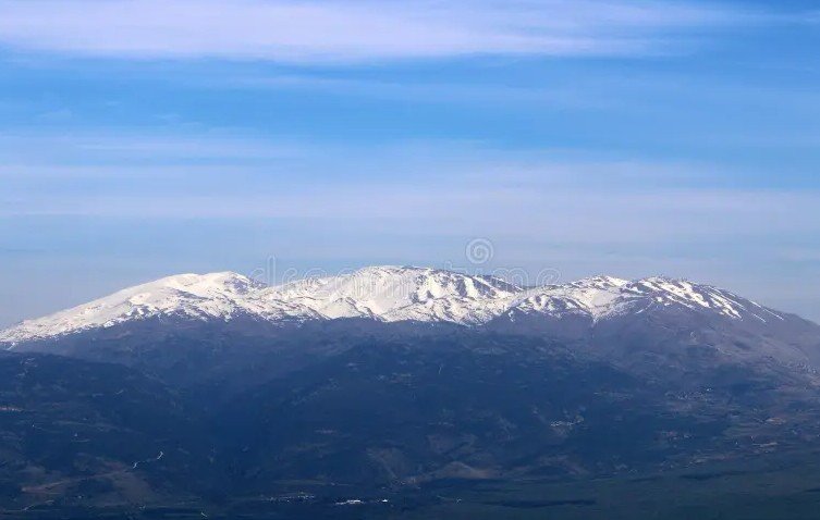 Mount Hermon Israel Syria border