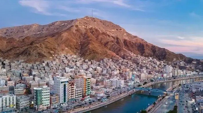 Mukalla Yemen city aerial