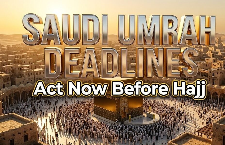 Saudi Arabia Announces Final Umrah Visa and Entry Deadlines Before Hajj 2026