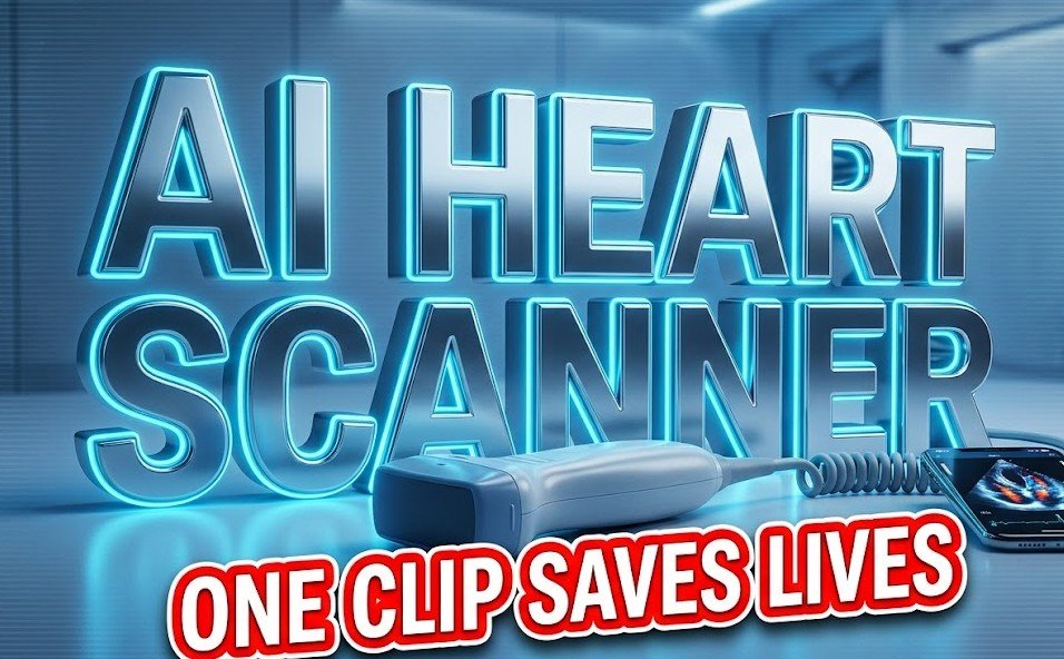 ai heart failure detection single ultrasound clip