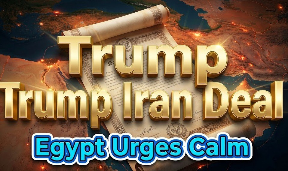 egypt de-escalation push amid trump iran diplomatic signals