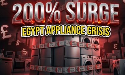 Egypt Appliance Prices Skyrocket 200 Percent Amid Currency Volatility