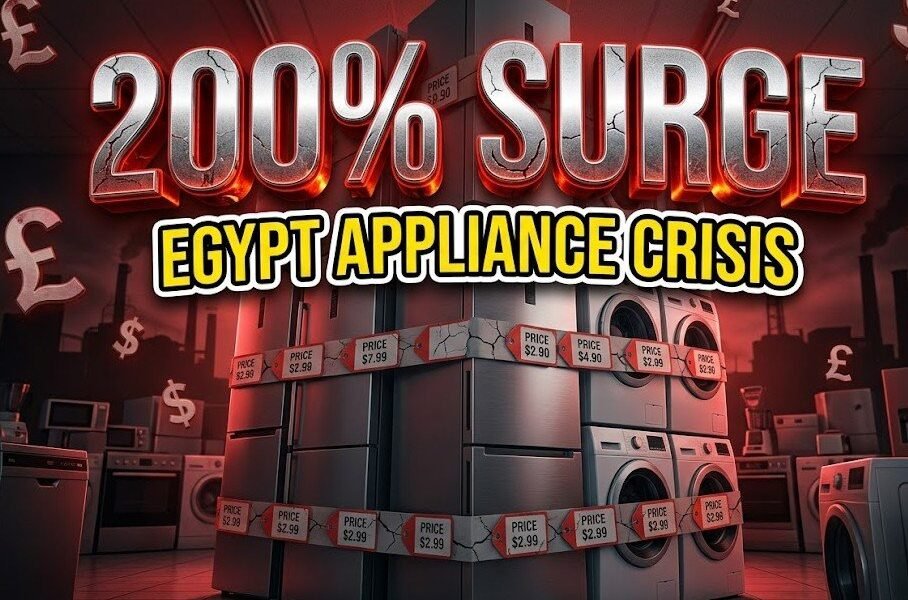 Egypt Appliance Prices Skyrocket 200 Percent Amid Currency Volatility