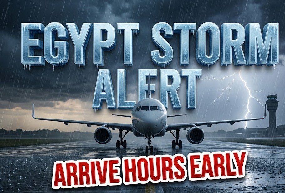 egypt severe polar depression travel disruptions