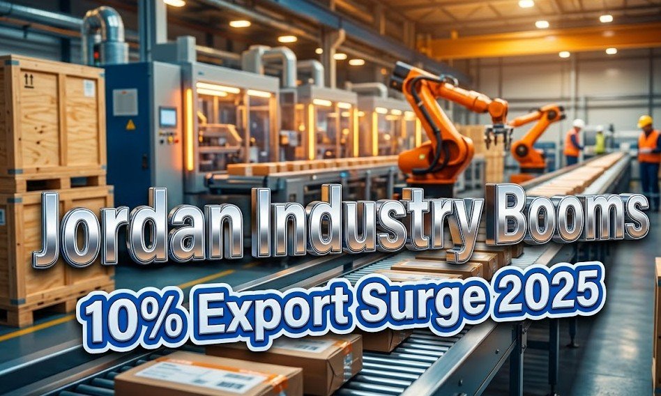 Jordan’s Industrial Sector Sees Strong Growth in 2025