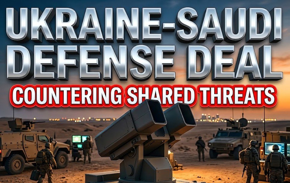 ukraine saudi arabia counter drone defense agreement