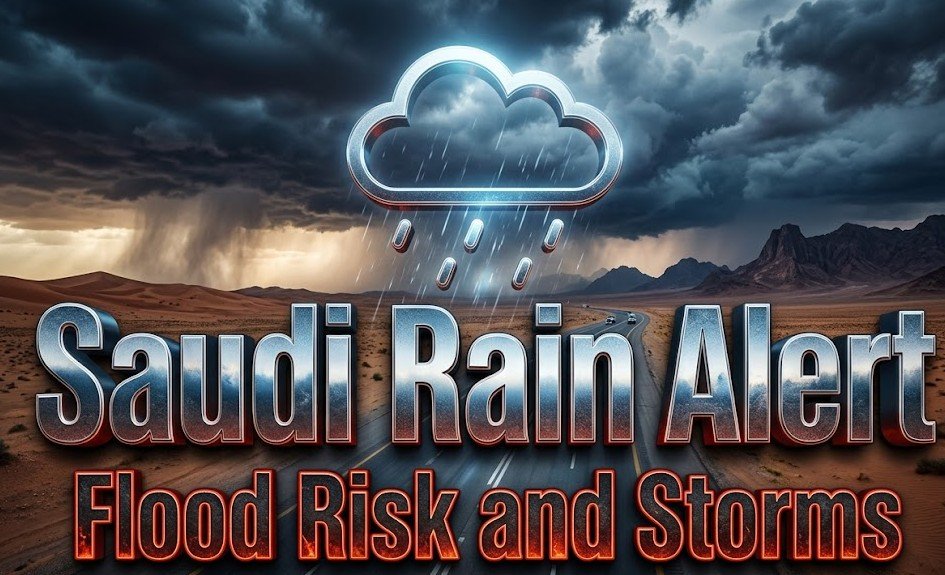 Saudi Arabia heavy rain forecast regions