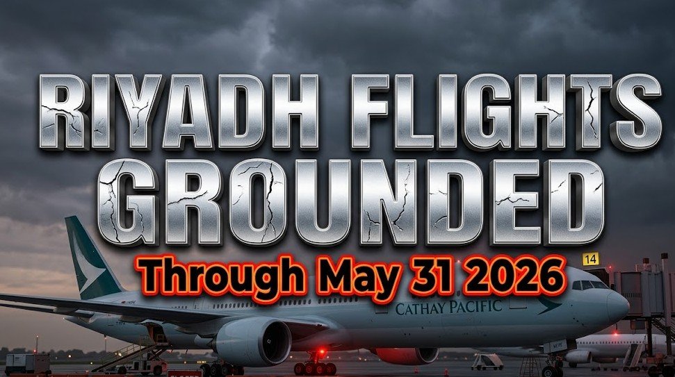 cathay pacific riyadh flight suspension 2026 updates