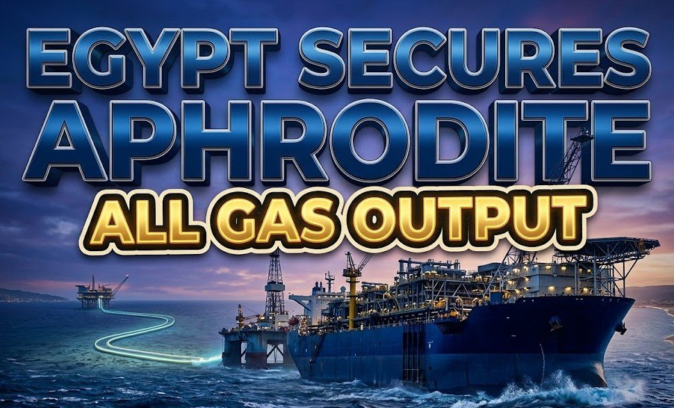 egypt cyprus aphrodite gas field supply deal
