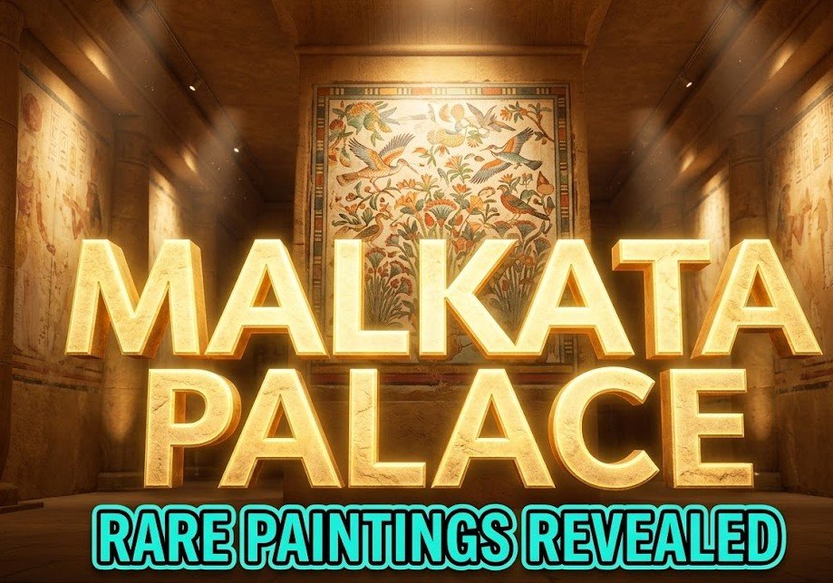 malkata palace ancient egypt wall paintings exhibit