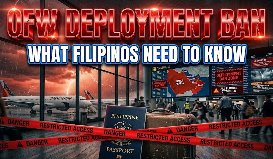 philippines ofw middle east deployment ban 2026 alert levels