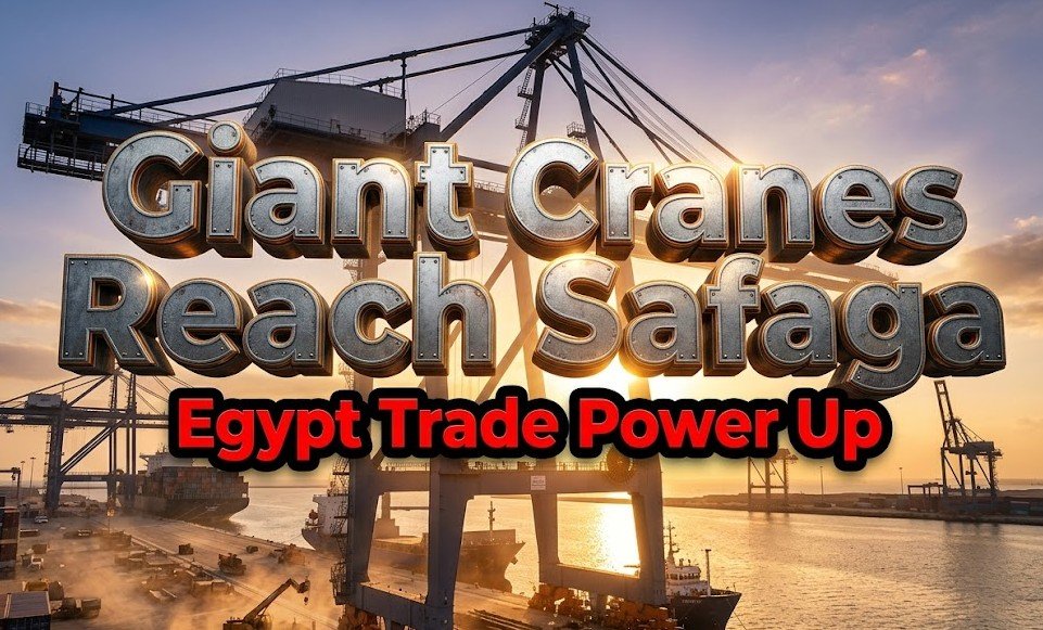 safaga 2 terminal sts rtg cranes delivery egypt