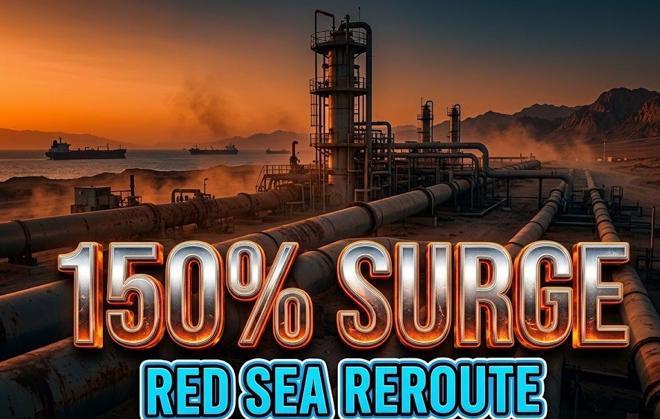 Egypt SUMED Oil Flows Jump 150% on Red Sea Trade Rerouting