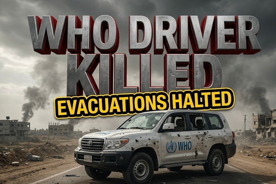 who contractor killed gaza rafah evacuation suspended