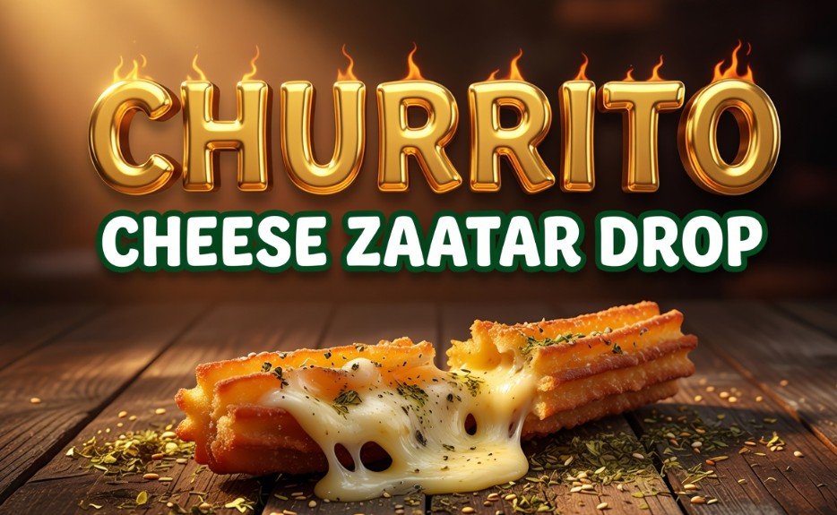 Churrito Cairo new cheese zaatar savoury churros launch