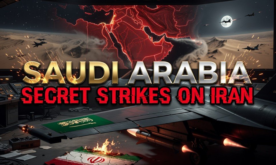 Saudi Air Force covert strikes on Iran during regional war