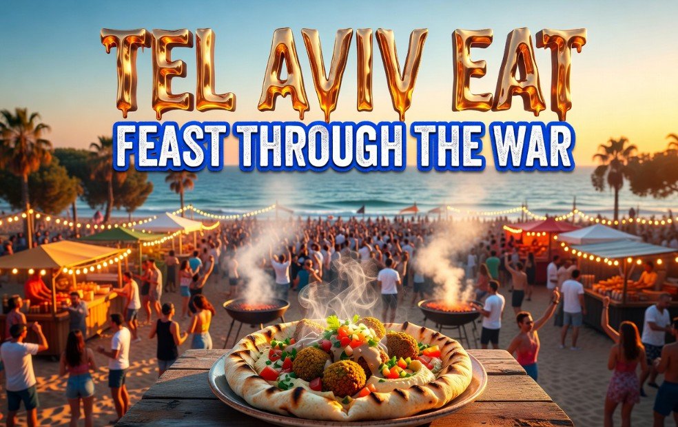 Tel Aviv EAT Festival 2026 food vendors Charles Clore Park wartime