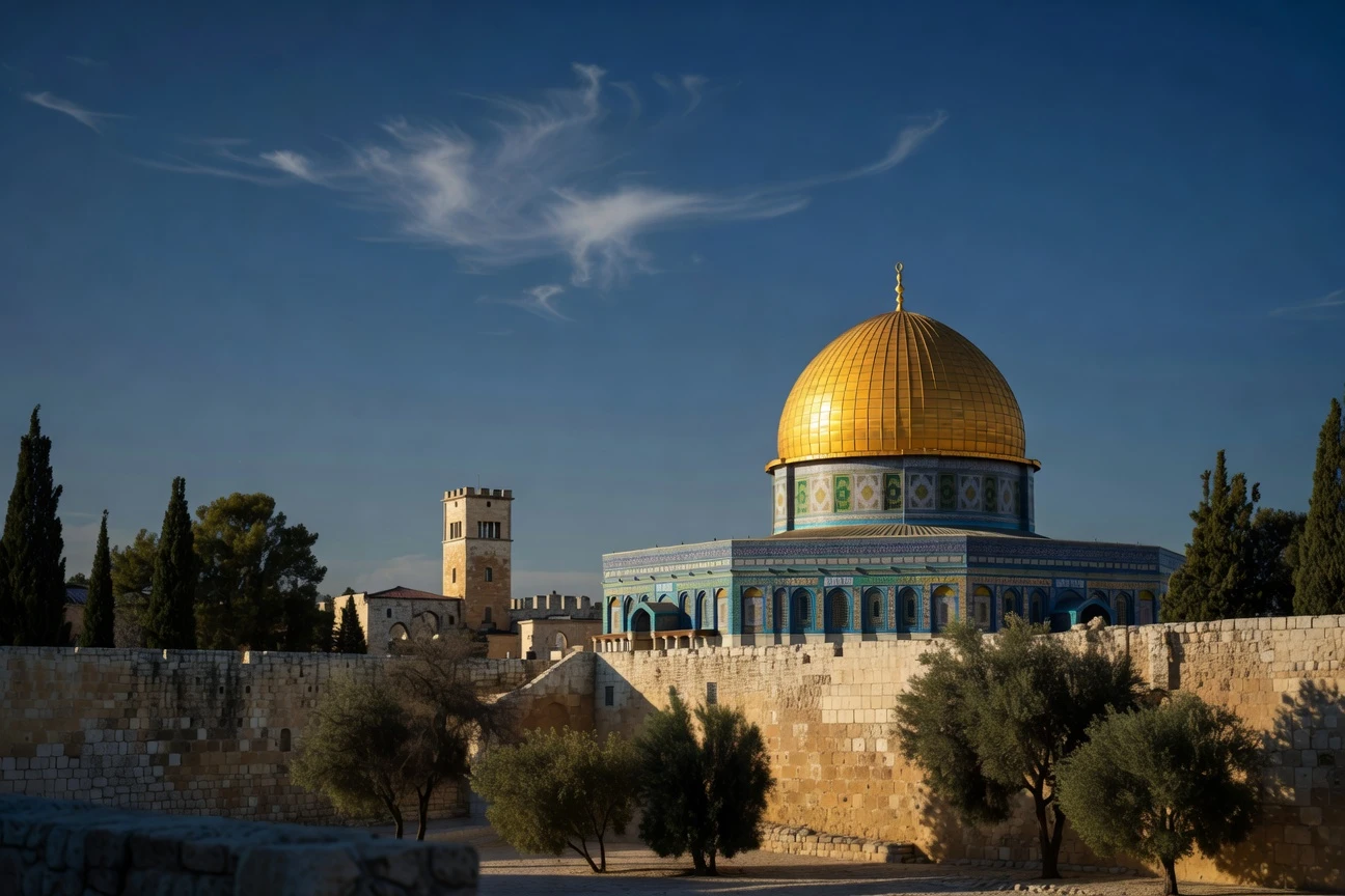 Dome of the Rock Jerusalem Al-Aqsa custodianship dispute Jordan US Israel plan.
