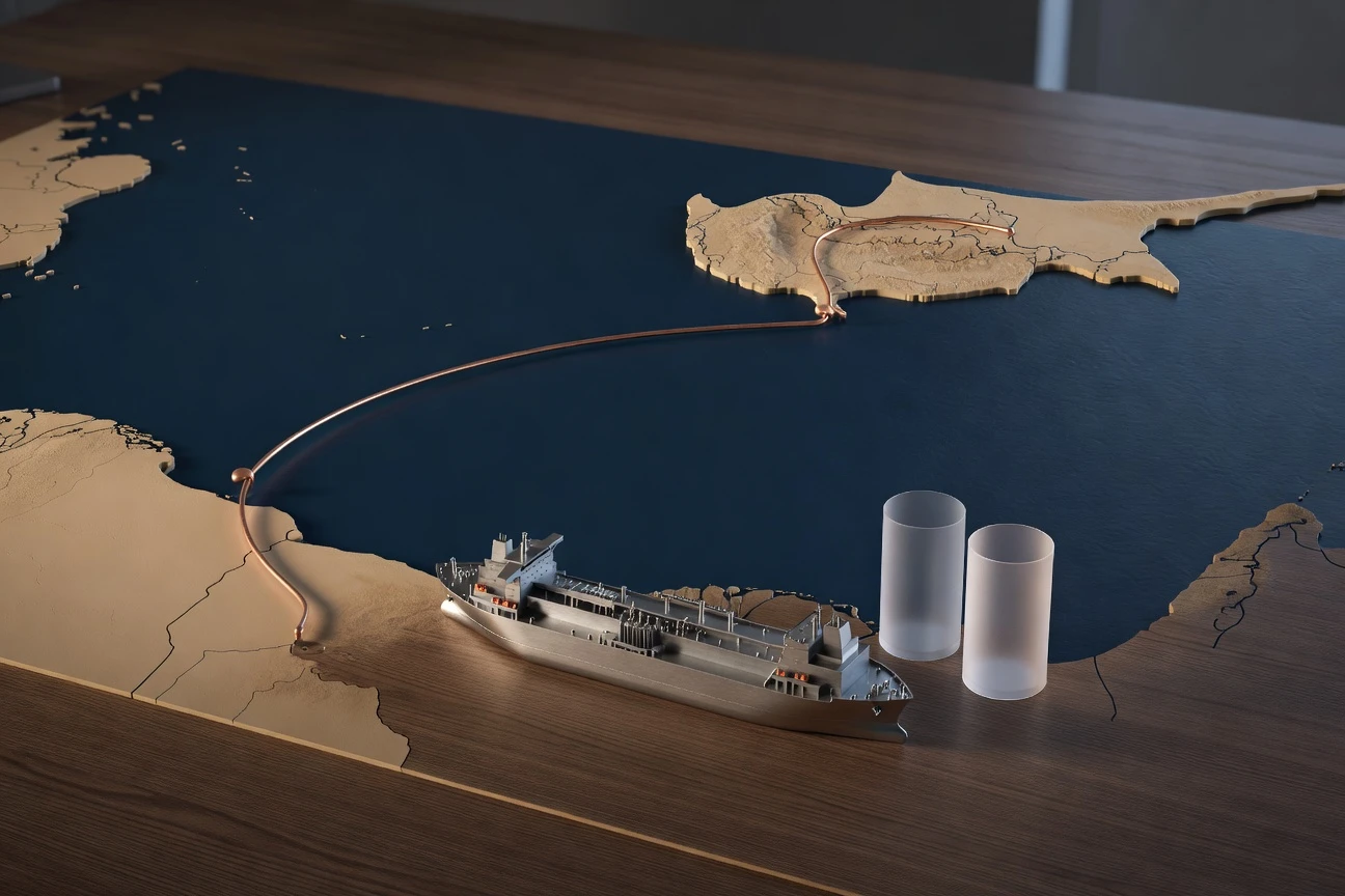 Egypt Cypriot gas export route through LNG plants reaches Europe.