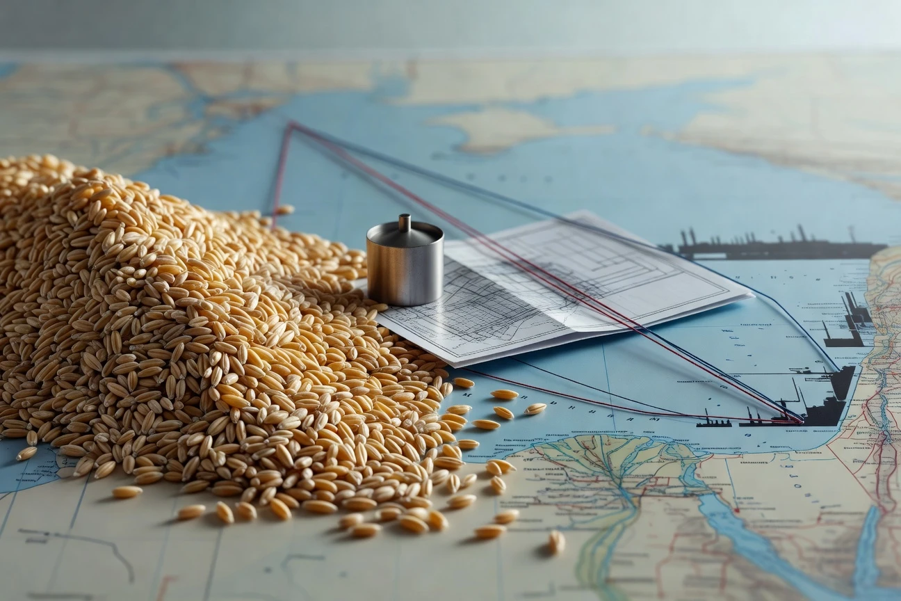 Egypt grain hub plan tests Russian wheat reliance.