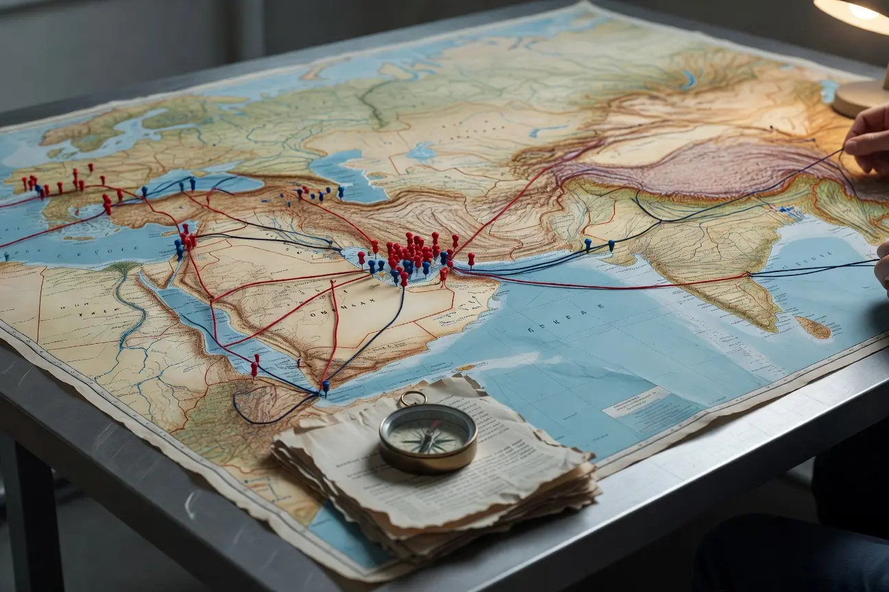 IMEC corridor redesign after the Strait of Hormuz shock.