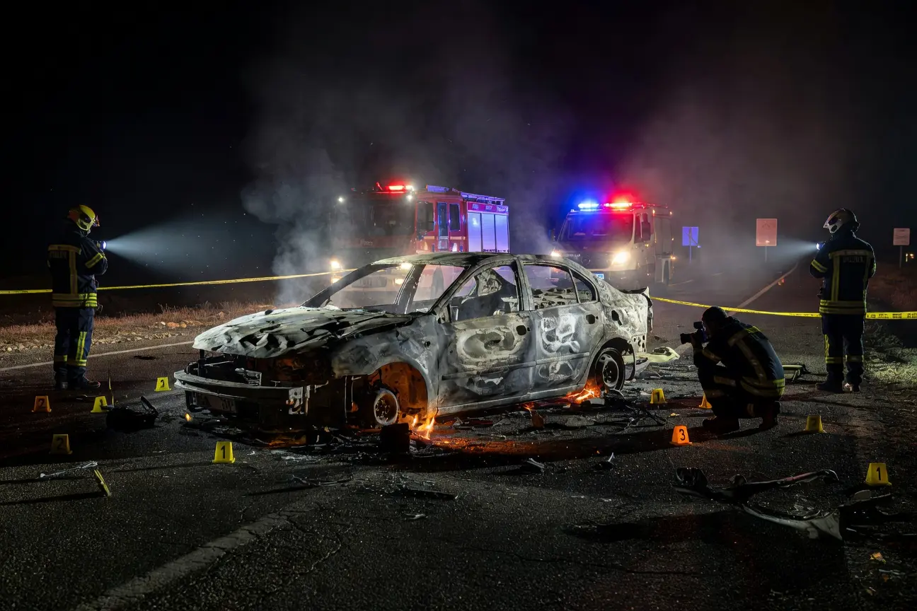 Israeli car bombing crime wave deepens as second blast hits Or Akiva interchange.