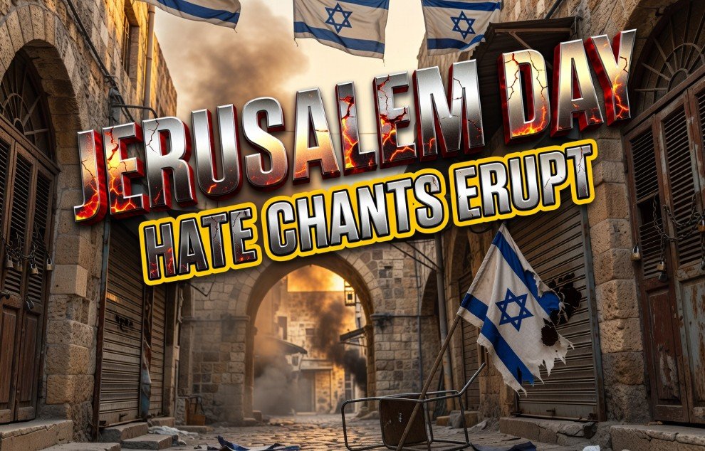 jerusalem day flag march old city ultranationalist clash