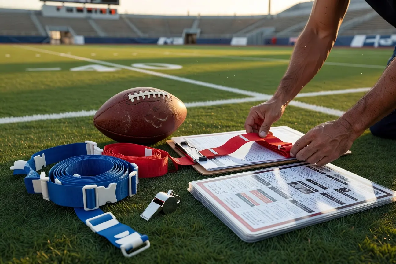 Marcel Reece USA Football Olympic flag football role.