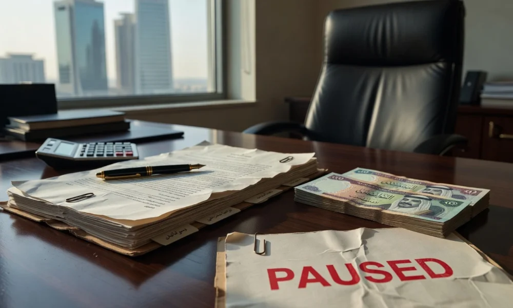 Saudi Consultant Freeze Turns Vision 2030 Into a Cash Test