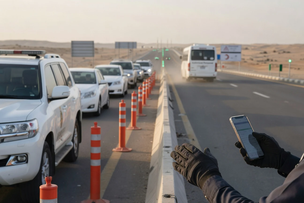 Saudi Hajj vehicle ban tightens permit checks for pilgrims.