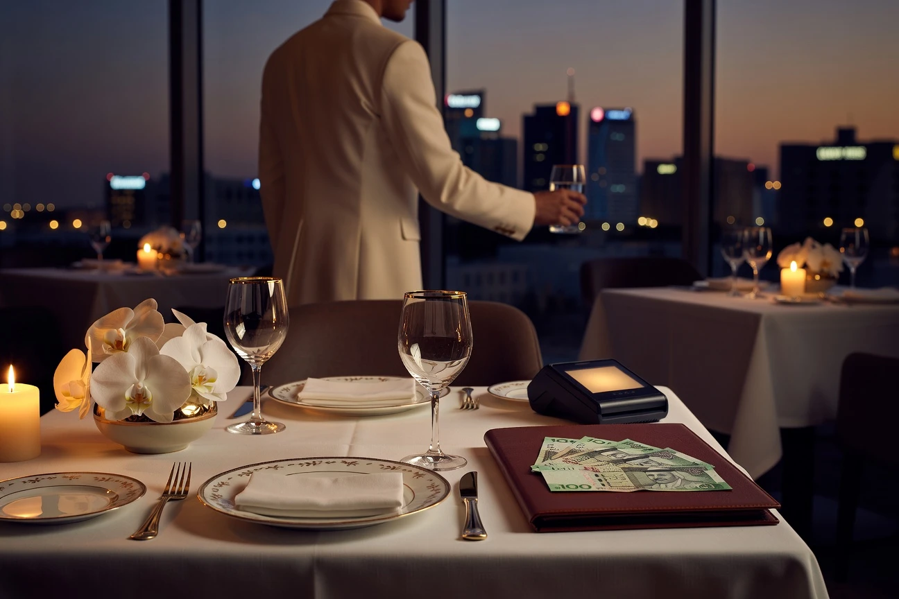 Saudi premium dining financing through diner-backed capital and SPICE in Riyadh.