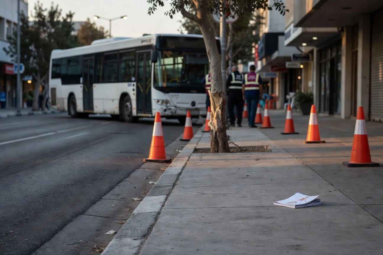 Tel Aviv bus crash raises sidewalk safety questions after child's death.