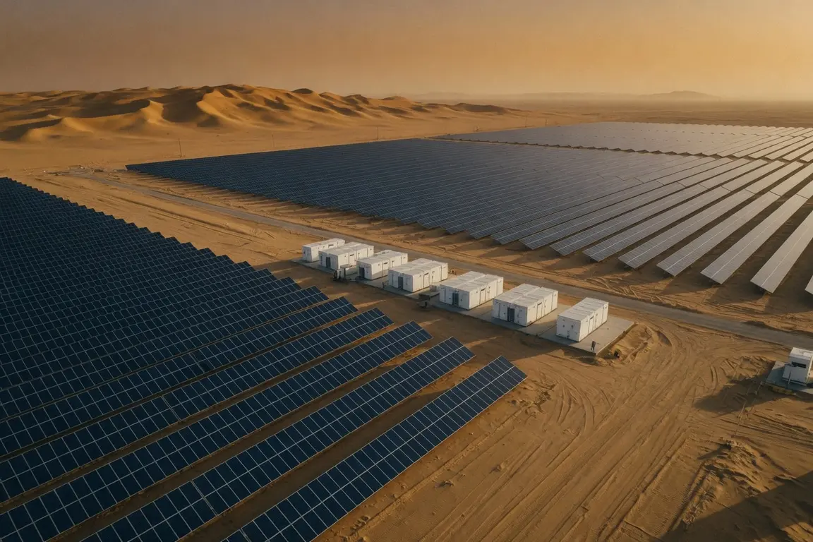 EBRD Nefer Minya Egypt 1.2 GW solar storage project