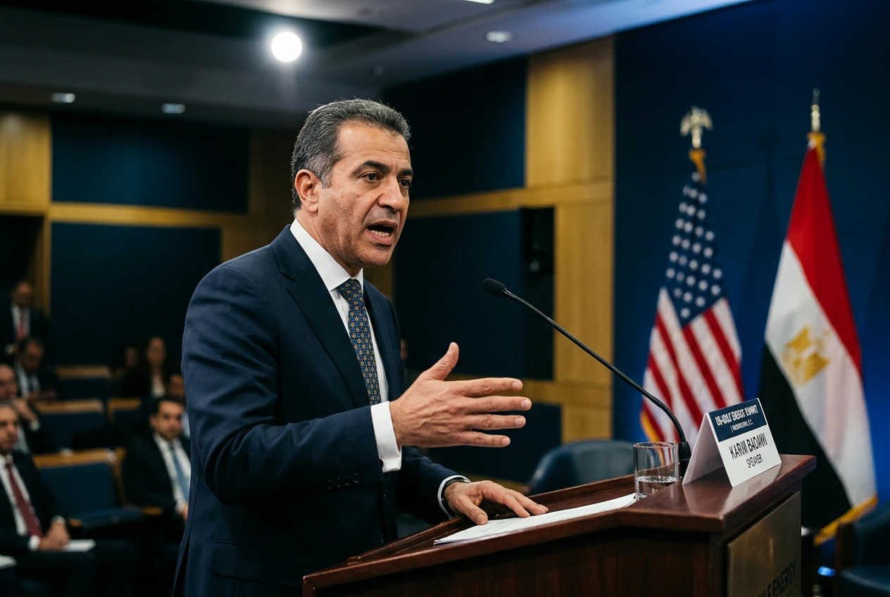 Egypt energy hub pitch at Washington summit